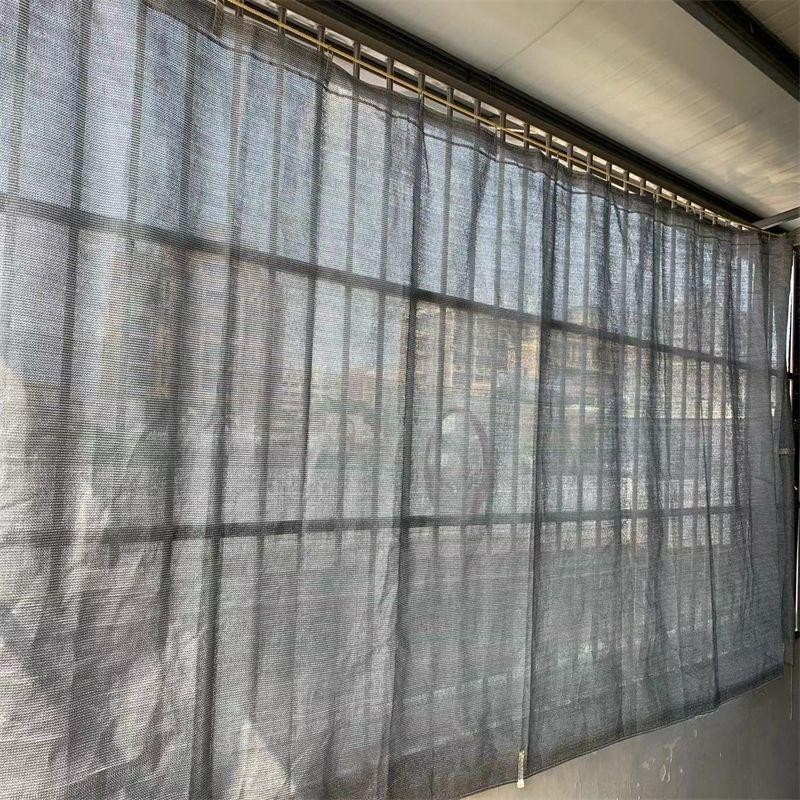 阳台防盗网遮光防雨防晒透气遮阳网窗户加密隔热网窗帘户外遮阴网