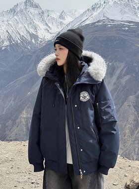 GBOY studio吕小虎shijoin西西里男装毛领派克服棉衣情侣棉服外套