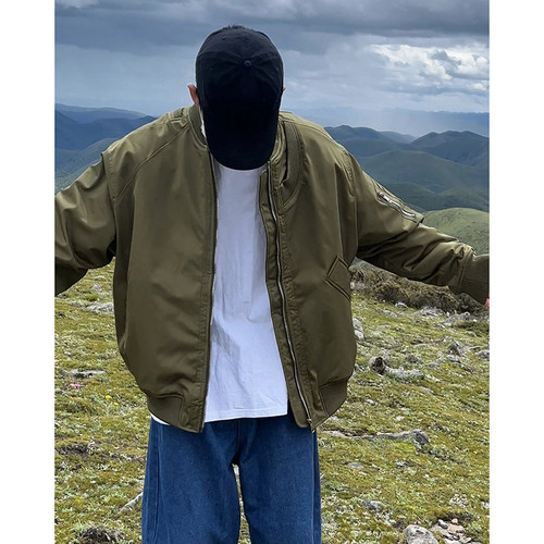号志HAOZHI阿茶与阿古nans男装pd大人PSOBrand飞行夹克情侣棉服