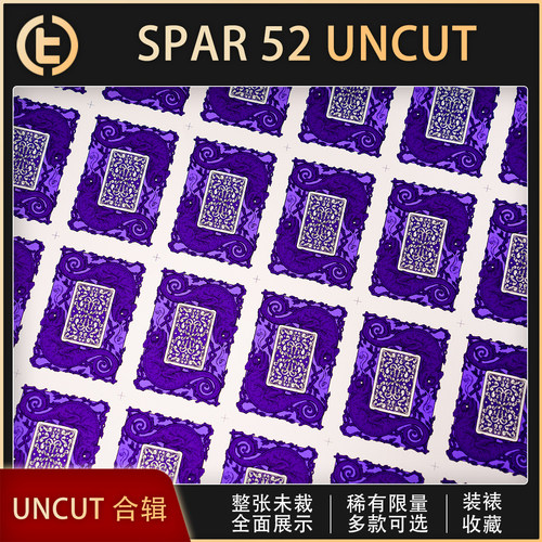 【SPAR 52 UNCUT】TCC魔术 Spar x Smooth Writing 未裁剪版纸牌