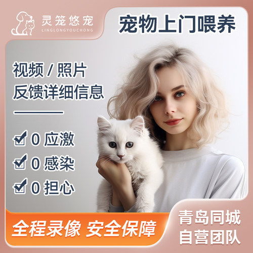 灵笼悠宠上门喂宠青岛喂猫遛狗