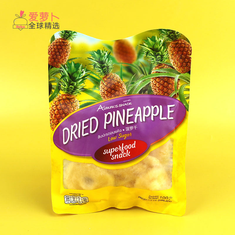 AIMM'S SNACK  Dried菠萝干番石榴干 100g
