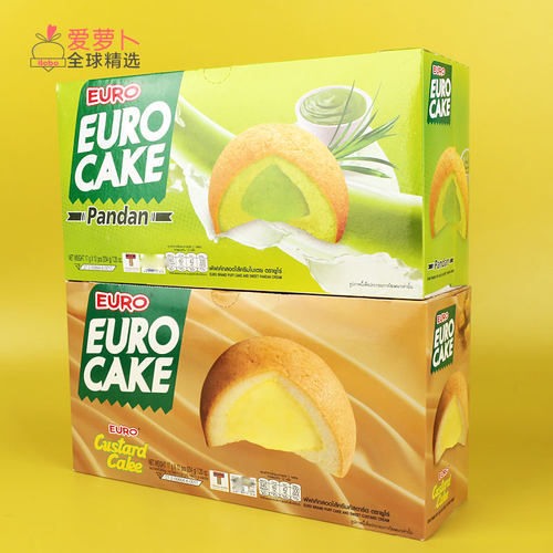 泰国奶油泡芙蛋糕草莓味