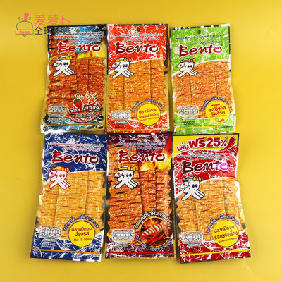 泰国bento超味辣海苔鱿鱼片