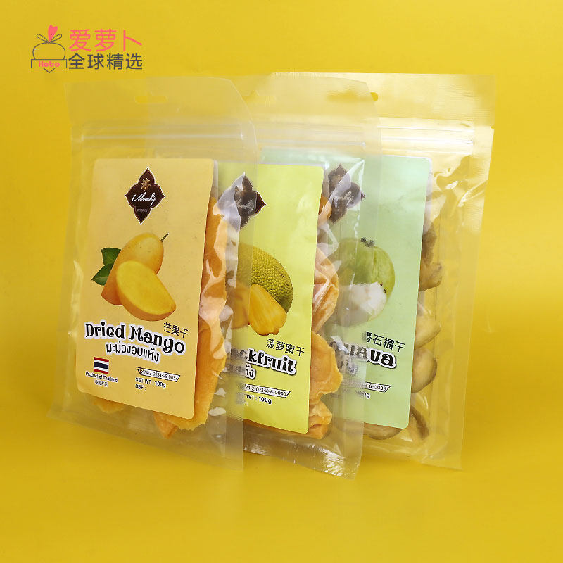 泰国Udomkij乌杜姆库帕桑果干菠萝蜜干芒果干番石榴干开袋即食