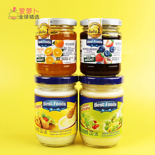 泰国进口蓝莓草莓芒果果酱