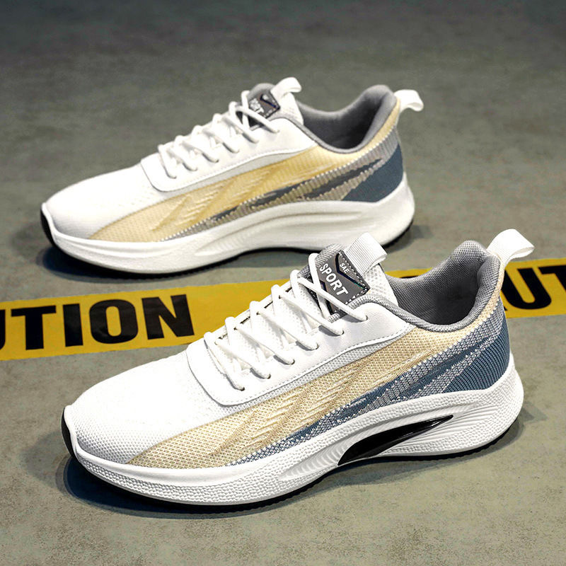 男鞋夏季男款鞋子男飞织百搭网面鞋潮流透气休闲鞋跑步莆田运动鞋