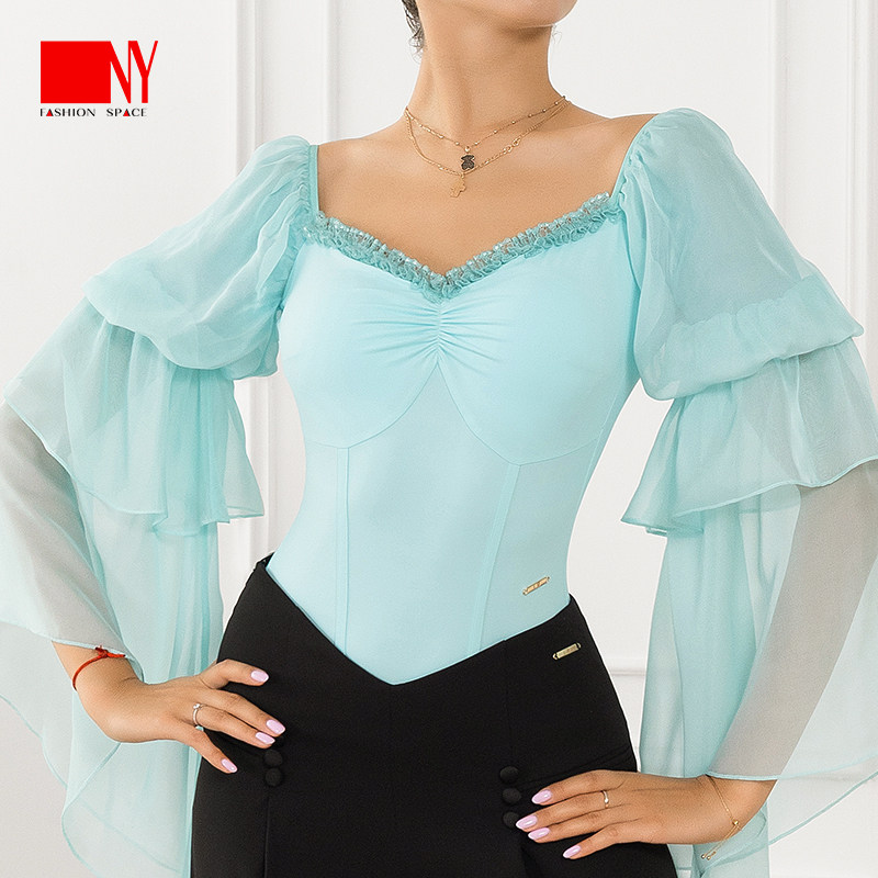 纳艺舞蹈服2025新款练习服上衣女