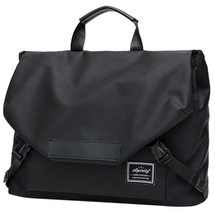 斜挎邮差包男士日系机能胸包潮牌死飞工装机车单肩背电脑包大容量