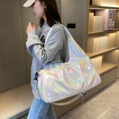 运动健身包女大容量干湿分离游泳训练包轻便待产包短途出差旅行包