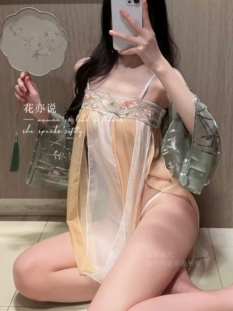 唐制性感睡衣古风敦煌汉服