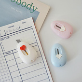 元 ins可爱鸡蛋形迷你小号美工刀快递包裹开箱器便携裁纸刀 气角落