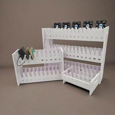 桌面手机充电散热收纳20工作室30