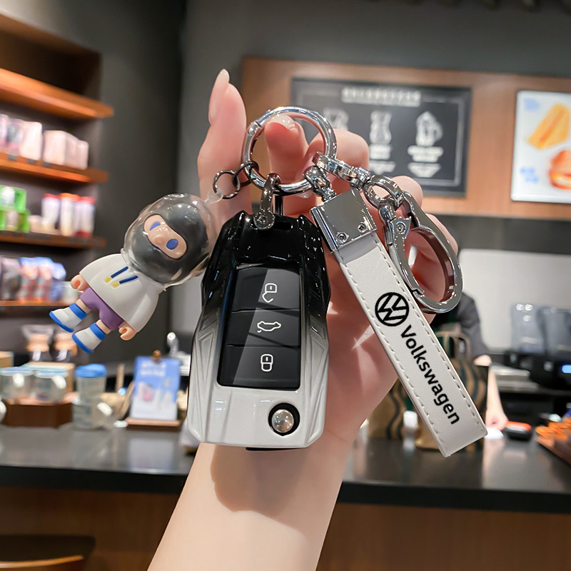 金属锌合金材质，按键全包保护不挡信号