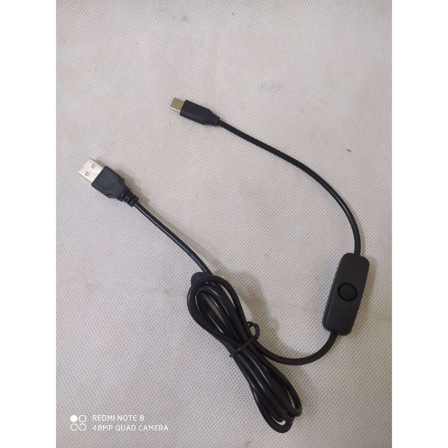 树莓派过3A电流电源线 通用充电线 USB501开关线TYPE-C 5V3A