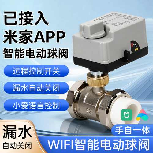 已接入米家PPR活接漏水自动关闭