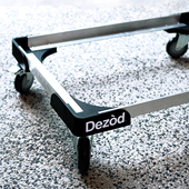 Dezòd 混沌盒子 金属车万向轮带脚刹静音移动平板搬运推车