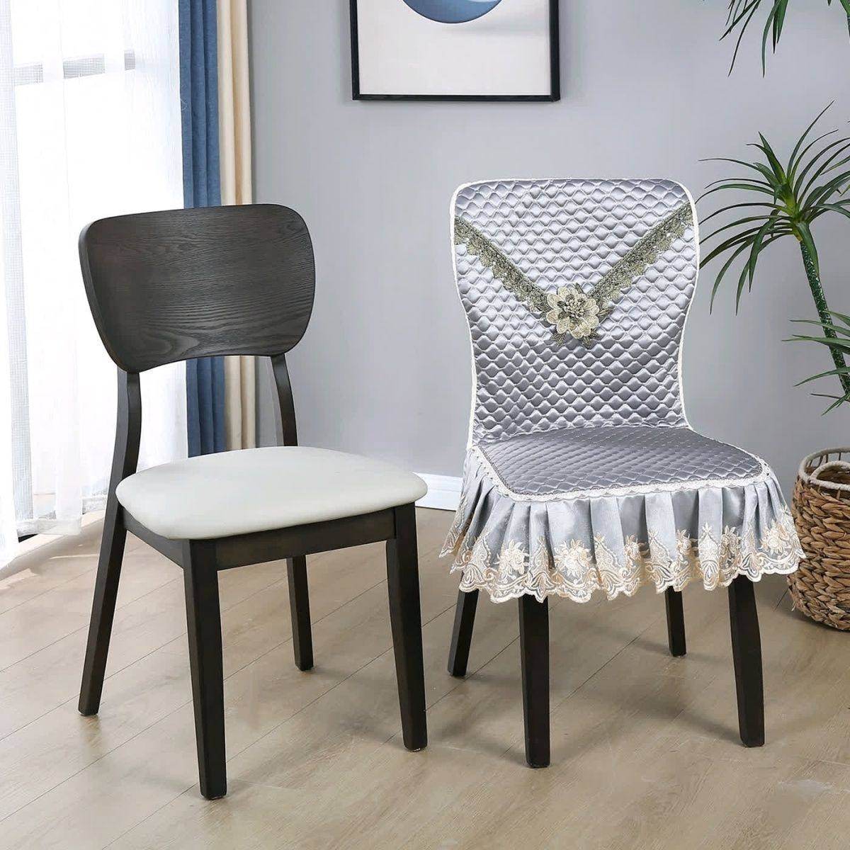四季通用全包弧形蕾丝花边椅套家用餐椅套罩加厚防滑椅子套罩,居家布艺,椅套/椅垫,淘宝优惠券,粉丝福利购,淘宝优惠卷