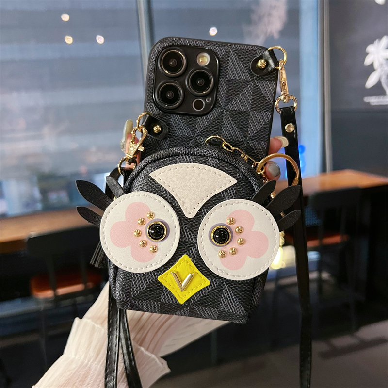 【3000+型号】适用于苹果15手机壳iPhone16promax零钱包可背背带14/13/12插卡卡套iPhoneXR斜跨保护套SE挂绳