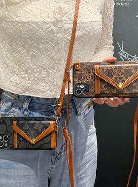 九科星适用于三星s24plus手机壳s22+斜挎s25ultra背带s21挂绳s10一体s20fe硅胶a73防摔a15卡包a40s简约a05s钱