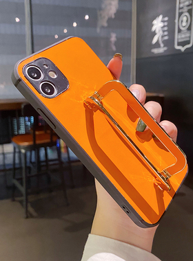 九科星适用于华为nova14pro手机壳12se奢华11/9pro高档8se活力版橙色7i新款6se创意5ipro支架4e保护套3i防摔2