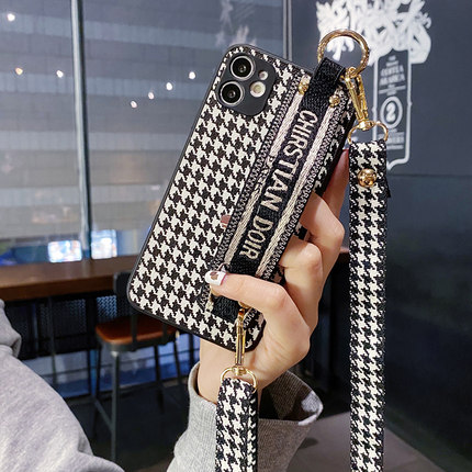 九科星适用于oppo reno15手机壳14/13pro奢华RENO12se斜挎3Pro可背4se腕带5Pro新款6Pro挂绳7se千鸟格8Pro皮9