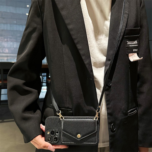 九科星适用于红米Turbo4Pro手机壳note13R全包13精孔13Turbo皮质Turbo4插卡14R全包14pro零钱包13pro斜跨绳no