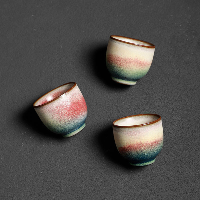 日式窑变陶瓷茶杯建盏主人杯功夫茶具品茗杯粗陶女士高档单杯茶碗,餐饮具,茶杯,淘宝优惠券,粉丝福利购,淘宝优惠卷