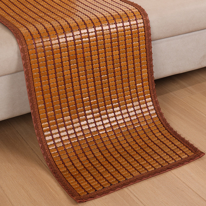 夏季麻将凉席沙发垫客厅欧式红木竹凉垫子座垫夏天防滑透气凉坐垫