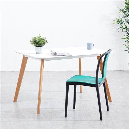新品东桌西背休闲椅子北欧设计师餐椅个子靠慕现创简约家用书恋