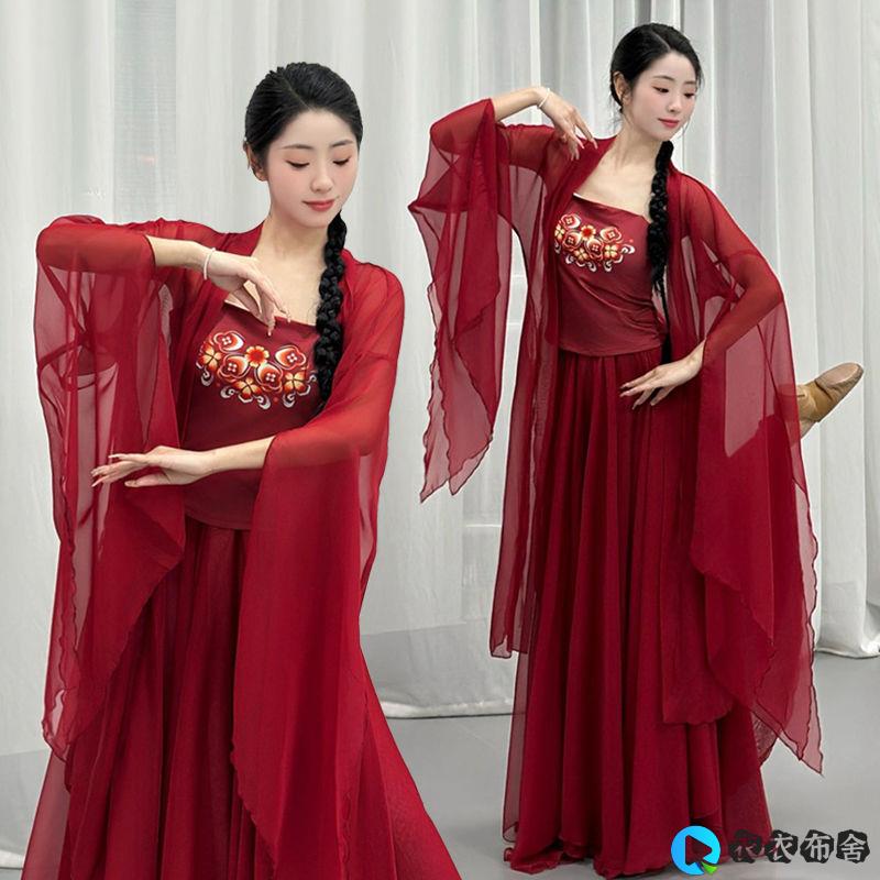 古典舞蹈服装古风大摆裙