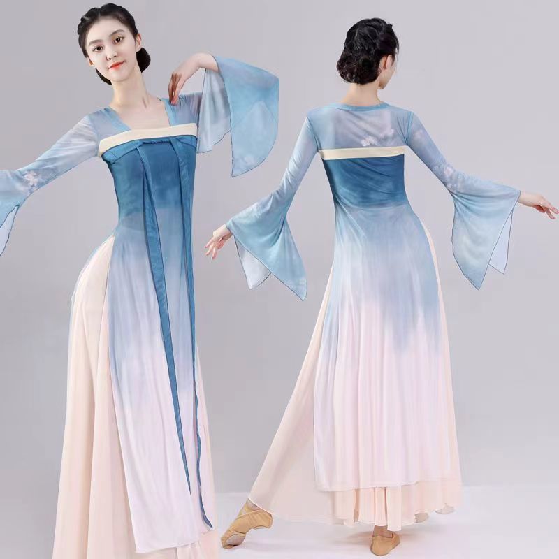 古典汉唐舞服装广场舞飘