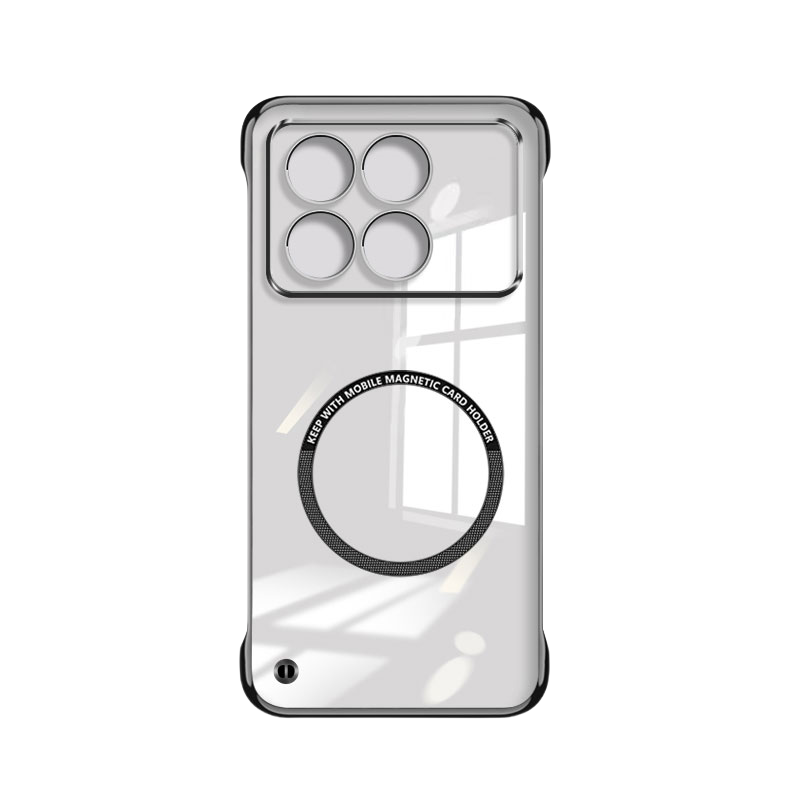 适用红米k70手机壳k70pro新款k70e电镀磁吸无边框冠军版redmi硬壳ultra至尊版高级感简约男女超薄散热套
