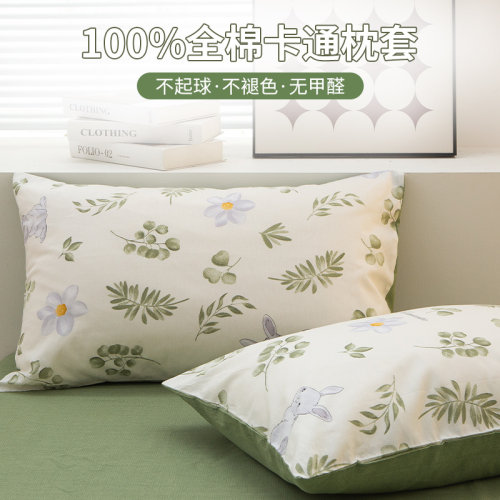 全棉印花喷气12868套件-单品枕套