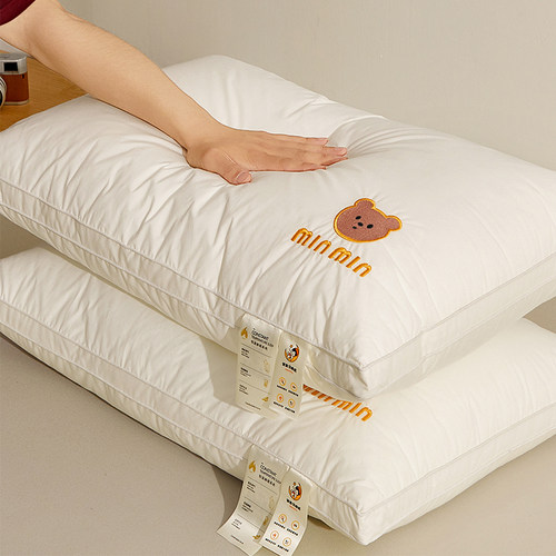 全棉枕头酒店专用护颈椎助睡眠