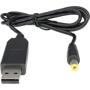 dc口 usb 5v轉(zhuǎn)12v升壓線 5.5x2.1mm 1米 5v轉(zhuǎn)9v升壓線