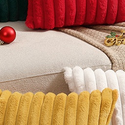 旭爱万圣节抱枕套跨境批发抱枕套简约纯色不含芯毛绒圣诞节抱