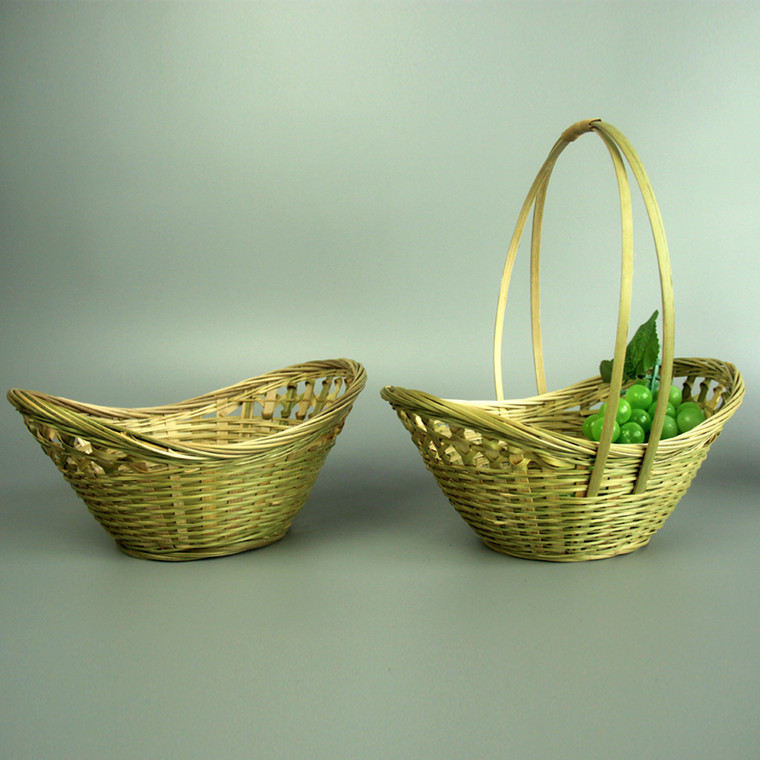 竹编竹筐竹篮竹制品小簸箕竹筛子