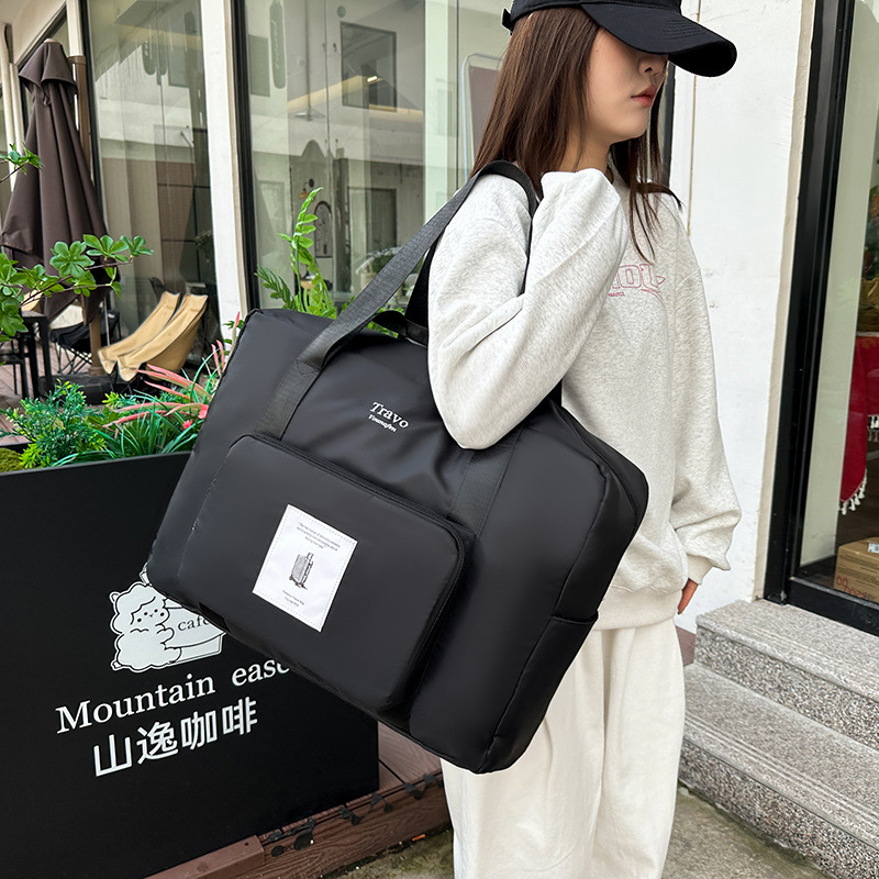 可折叠旅行收纳包大容量套拉杆箱