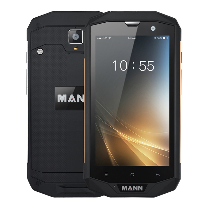 MANN手机5SQ全网通4G户外智能三防军工手机移动联通电信超长待机支持NFC功能OTG反向充电