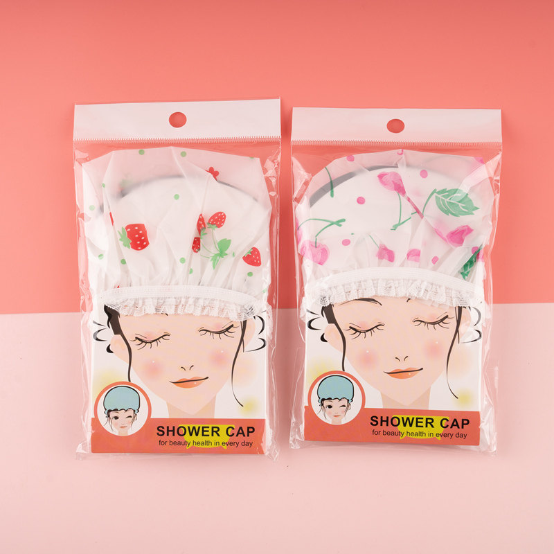 日本NITORI似鸟水果防水浴帽厨房防油烟帽子沐浴帽洗澡浴帽草莓,家庭/个人清洁工具,浴帽,淘宝优惠券,粉丝福利购,淘宝优惠卷