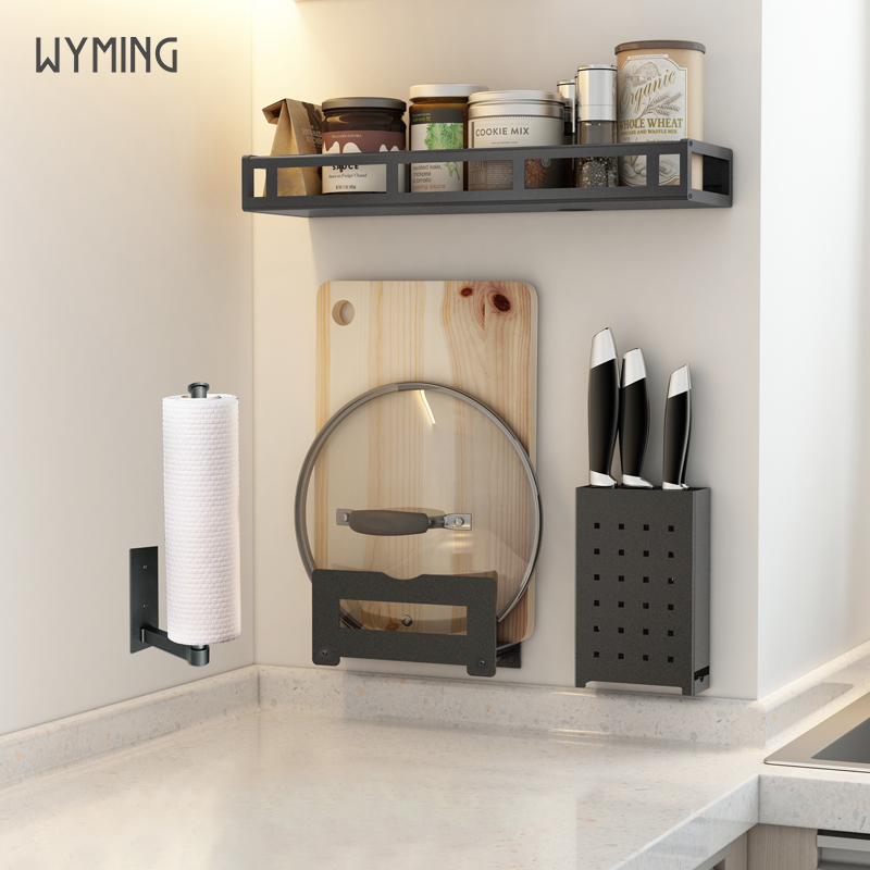 免打孔刀架Wyming调料架砧板架