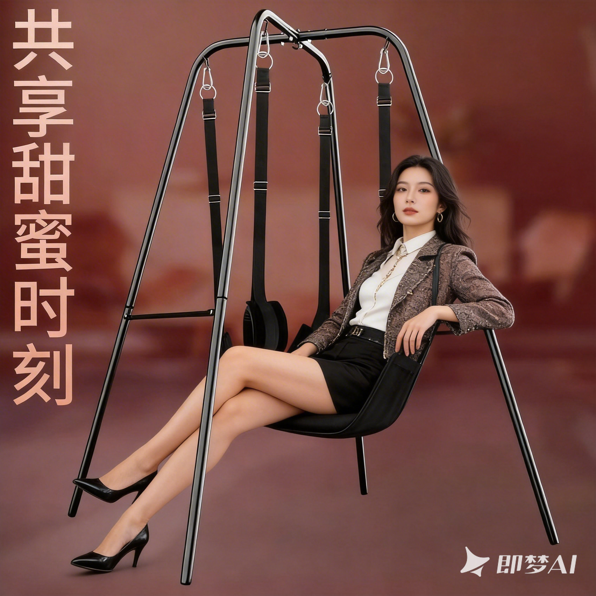 sm情趣家具捆绑束缚道具调教吊床手铐性爱秋千性玩具成人情趣