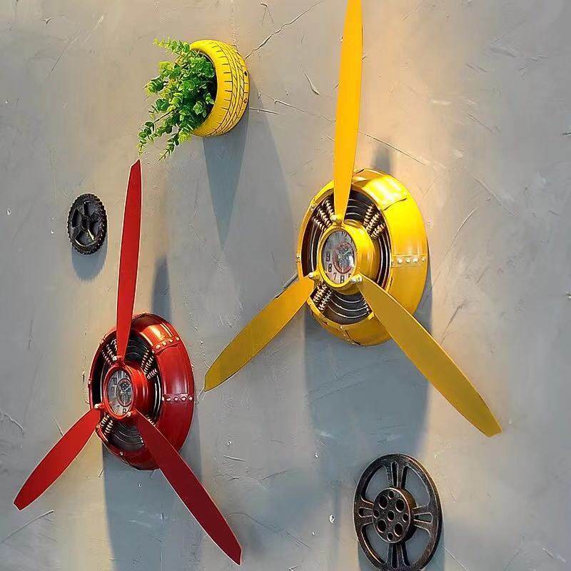 watt-hour meter case decorate originality loft Industry Iron art aircraft Propeller Wall decoration Wall hanging wall ornamentin the Home accessories , Mural  category - from Buy2taobao.com to provide professional Taobao agent buy service