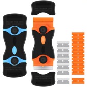 德国技术16PCS加长清洁工具密封剂整理铲刀 双面刮刀修整器刀片组