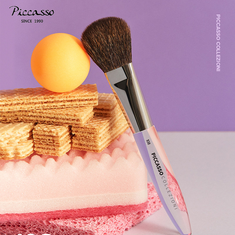 piccasso透明杆108  腮红晕染刷 淡雅自然妆效