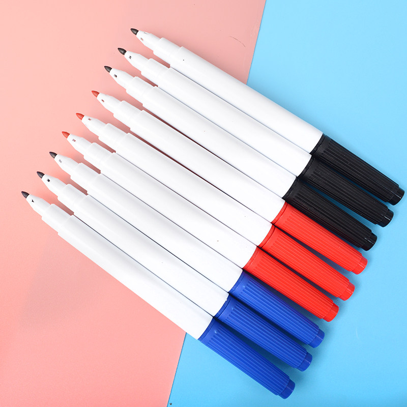 WESTVIEW 0.7MM 파인 헤드 화이트 보드 펜 0.5MM 헤드 드래프트 특수 펜 블랙 블루 레드 컬러 지울 수 있는 수성 드로잉 보드