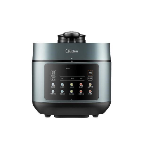 Midea/美的电压力锅家用5L高压锅0无涂层不锈钢双胆MY-C552N