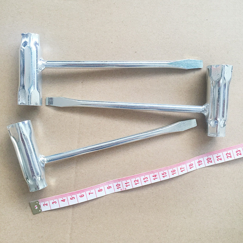 油锯 13mm-19mm高档加厚扳手套火花塞 焊接内六角扳手套筒螺丝刀