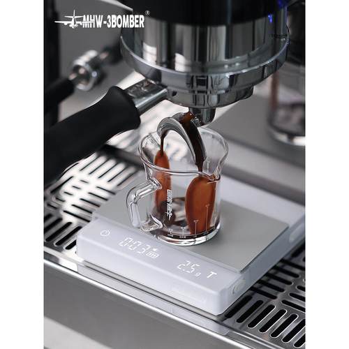 Mhw-3Bomber Bomber小魔方2.0意大利手冲咖啡数字秤专用称重计时